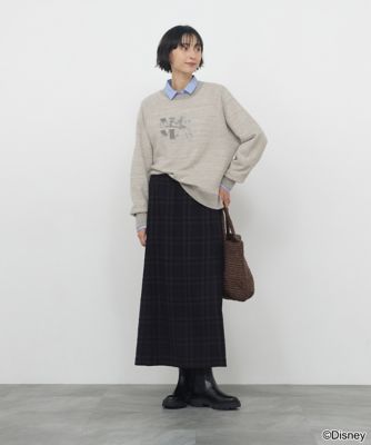◇リファインチェックスカート（0776220923） | human woman