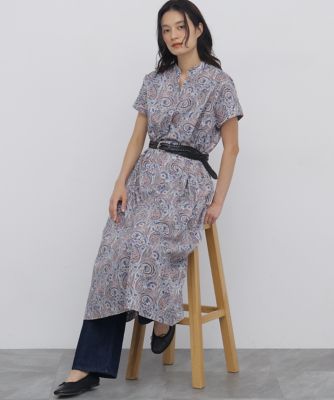 ◇タナローンリバティフレンチスリーブワンピース