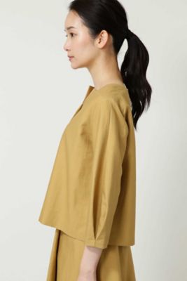バックサテンキーネックプルオーバー◆（０７７８１１０３０７）