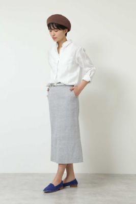 ◆ボタンダウン麻シャツ（０７７８１１０４００）
