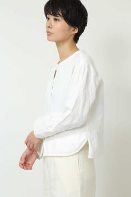≪Ｊａｐａｎ　ｃｏｕｔｕｒｅ≫コットンパイルクロスブラウス（０７７８１１０４１１）
