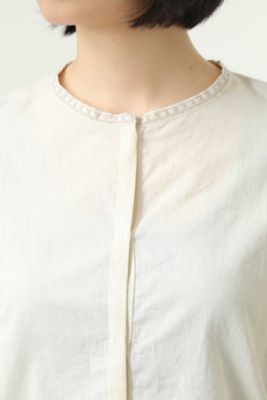 インドクロスステッチ刺繍ブラウス（０７７８１１０５０１）