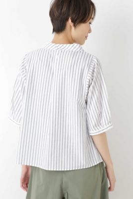 ストライプブラウス（０７７８１１０５１５）