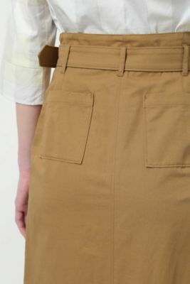◆綿キュプラチノＩラインスカート（０７７８１２０４０４）