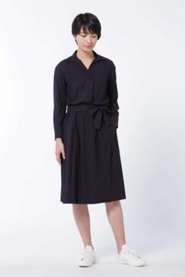 サッシュベルト付きウエストゴムワンピース◆（０７７８１４０２００）