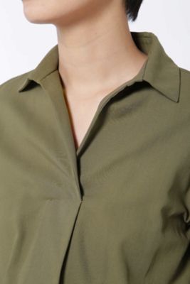 サッシュベルト付きウエストゴムワンピース◆（０７７８１４０２００）