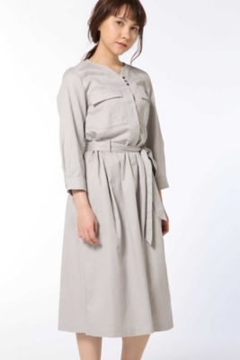 ＜human woman (Women)＞綿麻ユーティリティワンピース◆（０７７８１４０３０１）