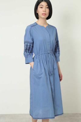 インドクロスステッチ刺繍ワンピース（０７７８１４０５００）