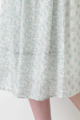 ［洗える］綿シルクインドプリントワンピース（０７７８１４０６００）