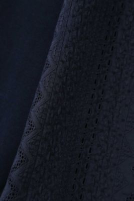 ◆レースコンビ羽織りニット（０７７８１７０４０２）