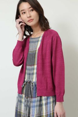 ジップアップカーディガン（０７７８１７０４０７）