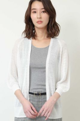 ＜human woman (Women)＞レーシー羽織（０７７８１７０４０８）