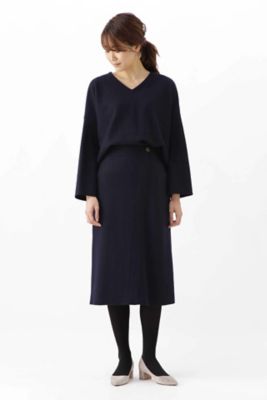 《ａｒｒｉｖｅ　ｐａｒｉｓ》ウールブークレープルオーバー（０７７８２１０５０４）
