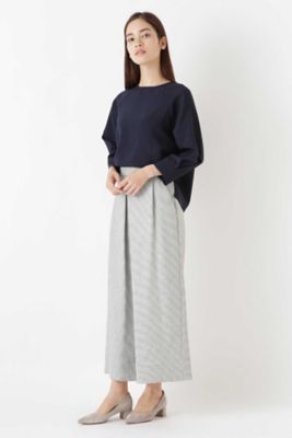 《ａｒｒｉｖｅ　ｐａｒｉｓ》袖タックブラウス（０７７８２１０５０６）