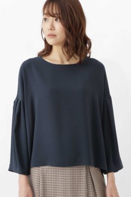 《ａｒｒｉｖｅ　ｐａｒｉｓ》バックサテン　ブラウス（０７７８２１０５０７）