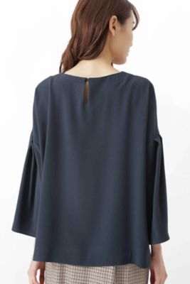 《ａｒｒｉｖｅ　ｐａｒｉｓ》バックサテン　ブラウス（０７７８２１０５０７）