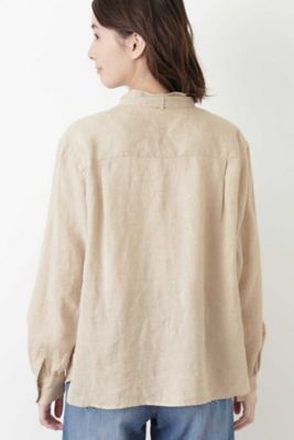 ［ＷＥＢ限定商品］リネンボウタイブラウス（０７７８２１０６０７）