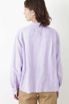 ［ＷＥＢ限定商品］リネンボウタイブラウス（０７７８２１０６０７）