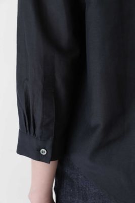 コットンシルクローンタックブラウス（０７７８２１０８００）