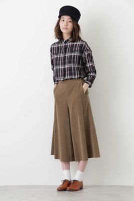 ◆テンセルコットンチェックブラウス（０７７８２１０８０２）