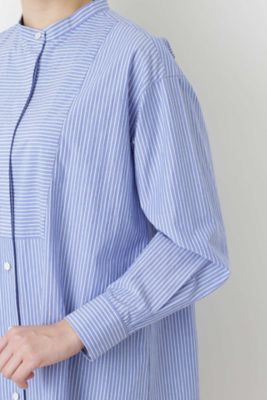 ◆ウィブヨーク付ロングシャツ（０７７８２１０９０７）