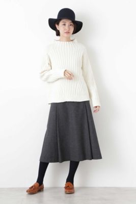 ◆ファインフラノスカート（０７７８２２０１０１）