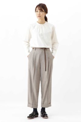 フラノチェックパンツ（０７７８２３０００８）