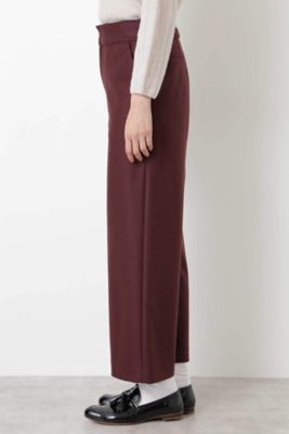 ≪Japan couture≫ ウールカルゼストレートパンツ