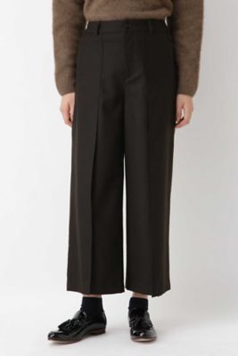 ◆フランネルセミワイドタックパンツ（０７７８２３０１０３）