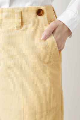 ◆コーデュロイクロップドパンツ（０７７８２３０１０４）