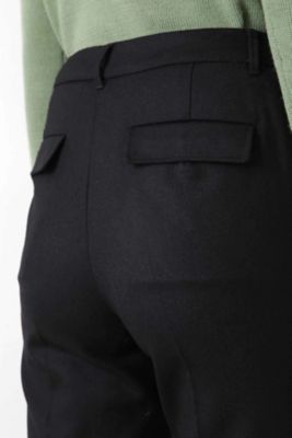 LOEFF W サキソニー カーゴパンツ H＞サキソニー ワイドパンツ