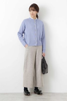 シャークツイードワイドパンツ（０７７８２３０２０４）
