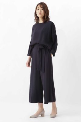 《ａｒｒｉｖｅ　ｐａｒｉｓ》バックサテン　パンツ（０７７８２３０５０２）