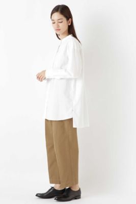 ◆甘撚り超長綿ツイルパンツ（０７７８２３０９０６）