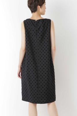 《ａｒｒｉｖｅ　ｐａｒｉｓ》ドットジャガード　ワンピース（０７７８２４０６０２）