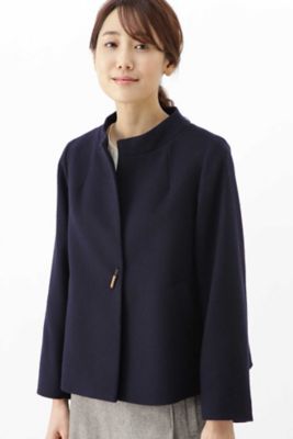 ≪Ｊａｐａｎ　ｃｏｕｔｕｒｅ≫　ライトウールジャケット（０７７８２５０００４）