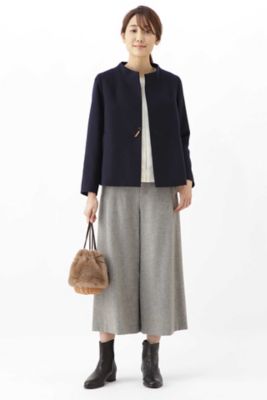 ≪Ｊａｐａｎ　ｃｏｕｔｕｒｅ≫　ライトウールジャケット（０７７８２５０００４）