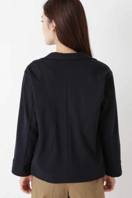 ◆変形ワッフルテーラードショートジャケット（０７７８２５０８００）