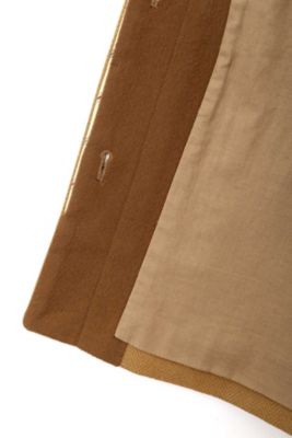 ◆ヘリンボンウールジャージノーカラージャケット（０７７８２５０９００）