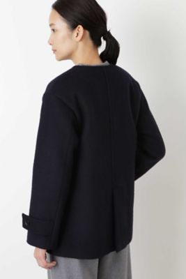 ◆スペリオダブルビーバーショートコート［ＷＥＢ限定カラー］（０７７８２５１１０９）