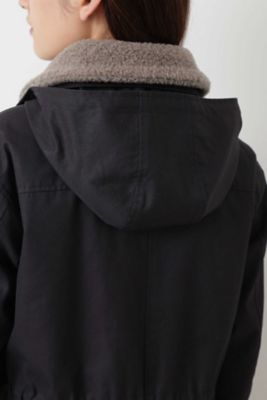 ◆コットンギャバモッズコートボアライナー付（０７７８２５１９００）