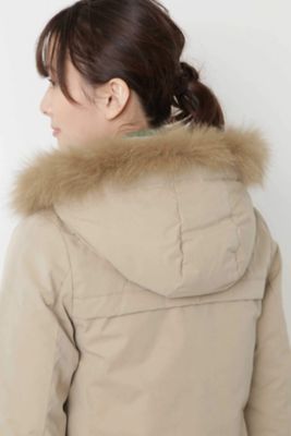 タフタピーチエアロワッシャーブルゾン（０７７８２５５２００）