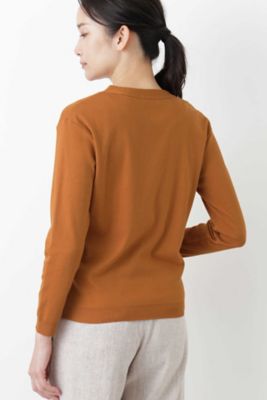 ｜ＭＯＲＥ１０月号掲載｜◆成型カーディガン（０７７８２６０８００）