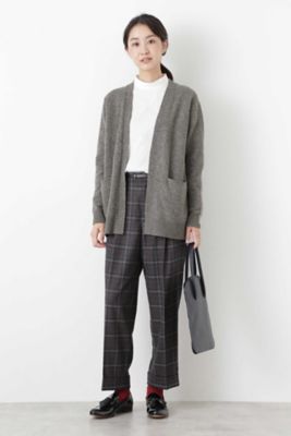 カラーブロッキングロングカーディガン（０７７８２７００１０）