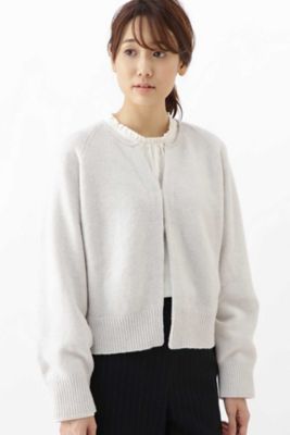 クルーネックカーディガン（０７７８２７００２０）