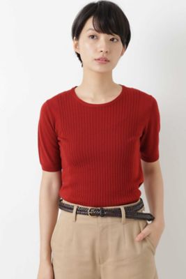 ｜ＭＯＲＥ１０月号掲載｜アンサンブルニット（０７７８２７０８０３）