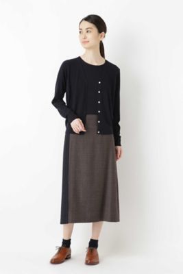 ｜ＭＯＲＥ１０月号掲載｜アンサンブルニット（０７７８２７０８０３）