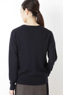 ｜ＭＯＲＥ１０月号掲載｜アンサンブルニット（０７７８２７０８０３）