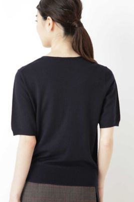 ｜ＭＯＲＥ１０月号掲載｜アンサンブルニット（０７７８２７０８０３）