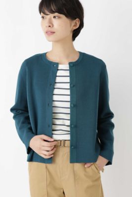 ◆クルーネックカーディガン（０７７８２７０９０２）